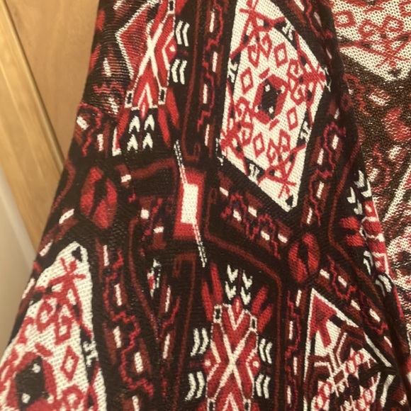 Aztec print knit cardigan sweater woman’s size small - Picture 3 of 5